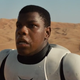 John Boyega as a Stormtrooper in the coming installment of the Star Wars series
Disney